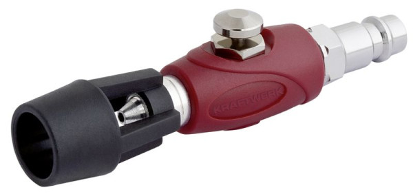 Mini soufflette à air comprimé Kraftwerk avec buse turbo et augmentation progressive du volume d'air, 31033