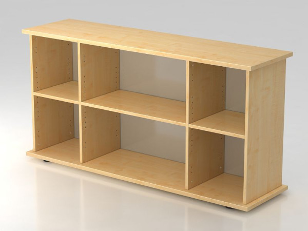 Buffet Hammerbacher ouvert 166 cm érable, 166,1x44,8x84 cm (LxPxH), VSBOF/3