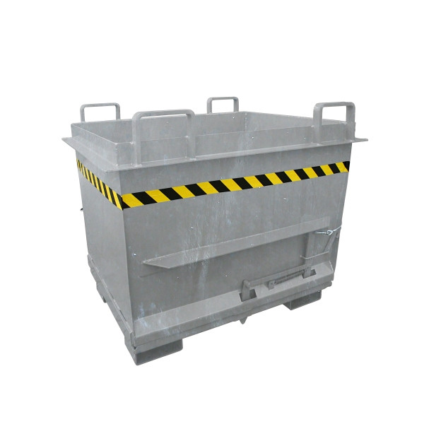 Conteneur à fond pliant Eichinger Industrie au design conique, 1000 kg, 500 litres galvanisé à chaud, 20330800002000