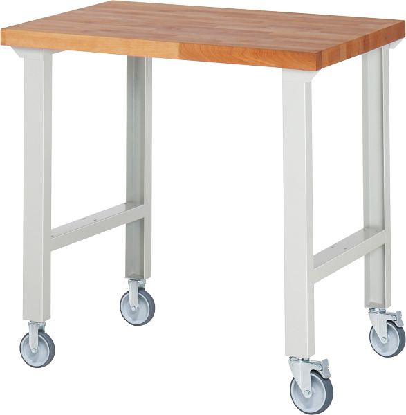 Établi mobile RAU 7000-1, 1000x700x1000mm, 2 roulettes fixes et pivotantes chacune, 05-7000-1-107B4S22.12