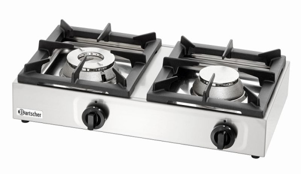 Cuisinière à gaz Bartscher, 2 flammes, 1058503