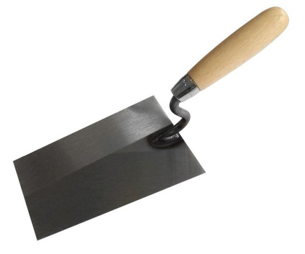 Truelle TECTOOL, acier, col en S, bois, taille: 180 mm, 18622
