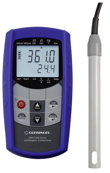 Appareil de mesure portatif Greisinger GMH 5430-425 GMH 5430 avec électrode LF 425, 602753