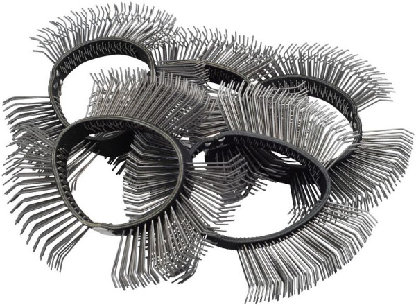 Courroie de brosse Hazet, largeur 11 mm, pointes grossières, courbées, 9033-6-03/5