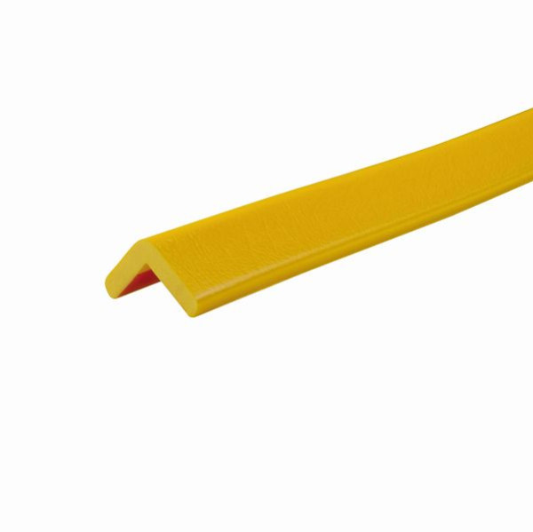 Protection d'angle Knuffi, profil d'avertissement et de protection type H, jaune, 1 mètre, PH-900302