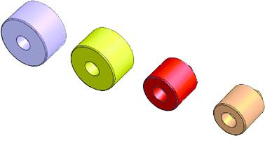 Douille de centrage KS Tools 25 mm, pour 150.2450, 150.2454