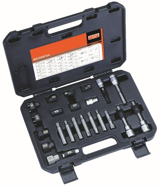 Kit de démontage d'alternateur Bahco, 24 pièces, BE500P24
