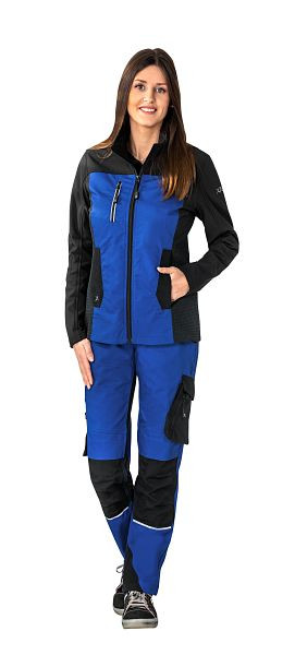 Veste hybride femme Planam Norit, bleu bleuet/noir, taille 54, 6512054