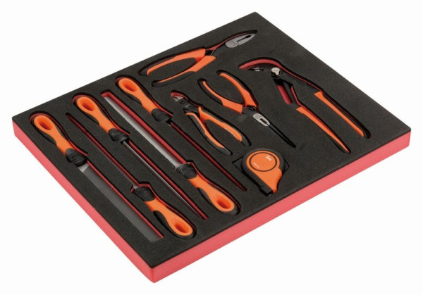 Incrustation Bahco 2/3, limes, pince + mètre ruban, 10 pièces, FF1F5001