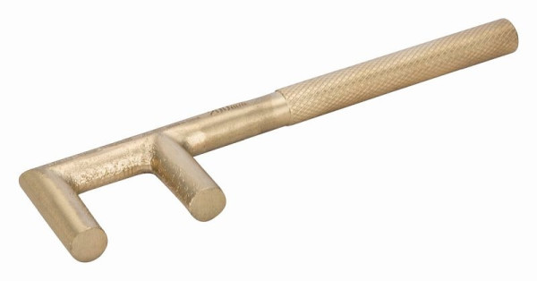 Crochet de valve Bahco, anti-étincelles, bronze aluminium, SW 40 mm, NS204-40