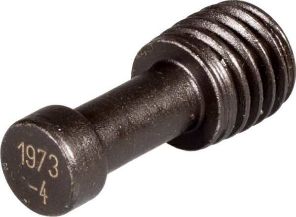 Pêne Hazet Ø 9,3 mm pour tige de redressement de porte 1973-1, fer plat chrome vanadium tige de redressement acier spécial, surface : chromée, 1973-4