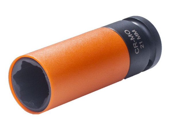Douille SW pour écrou de roue en acier, 1/2", 21 mm, profondeur, 07888SB