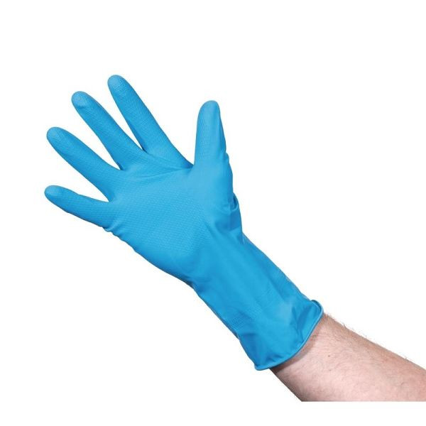 Gants de ménage Jantex bleu L, F953-L