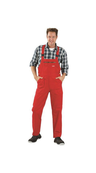 Salopette Planam MG 290, rouge moyen, taille 48, 0631048