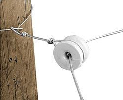 Isolateur d'angle en porcelaine Gallagher , paquet de 60, 015141