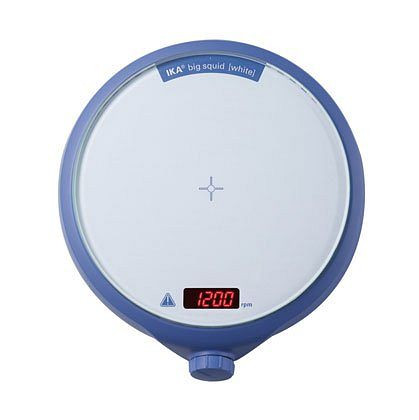 Agitateur magnétique IKA sans chauffage, grand calmar blanc, 0003672000