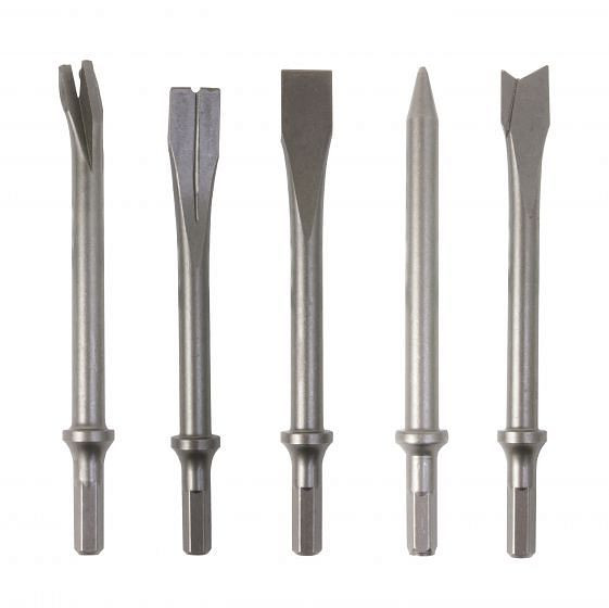 Jeu de burins pour marteau pneumatique Eagle 175 mm, 5 pièces, EG32-1490