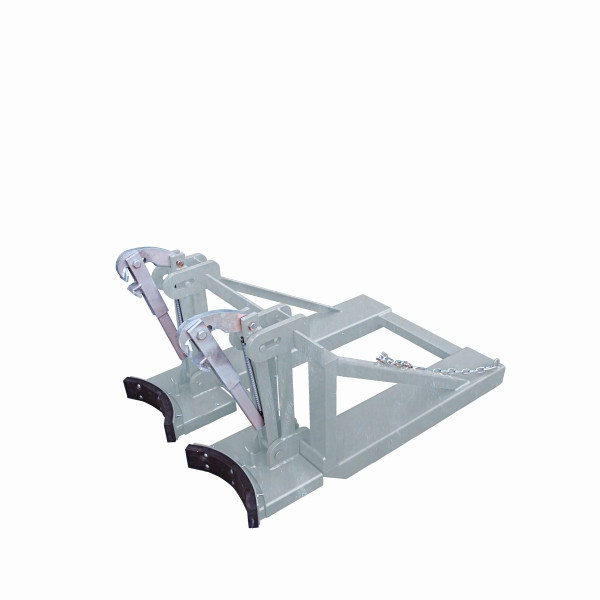 Lève-tonneaux industriel Eichinger pour fûts en acier et en plastique, 2 x fûts, galvanisé à chaud, 22120100002000