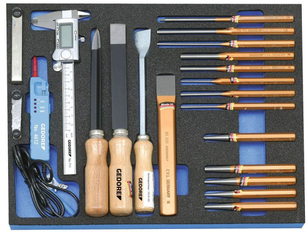 Insert d'outil de contrôle GEDORE avec assortiment d'outils, 2016338