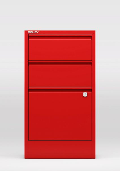 Bisley Home Classer, 2 universels, 1 tiroir HR, rouge cardinal, HF3670