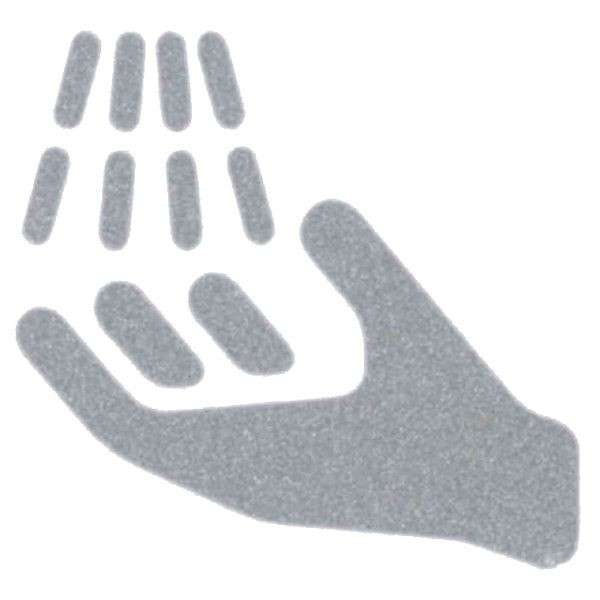 Pictogramme Wagner EWAR "Désinfectant" argent, autocollant, 924558