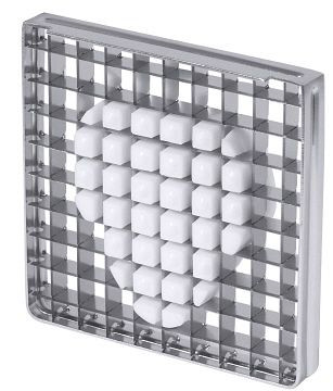 Plaquette de coupe Contacto 10 mm avec poussoir, 325/910