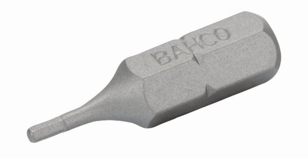 Embouts Bahco 1/4", 25 mm, six pans creux, H 2,5 mm, pack de 3, 59S/H2.5-3P