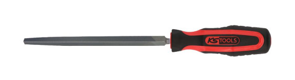 Lime triangulaire KS Tools, forme C, 200 mm, coupe 1, 157.0425