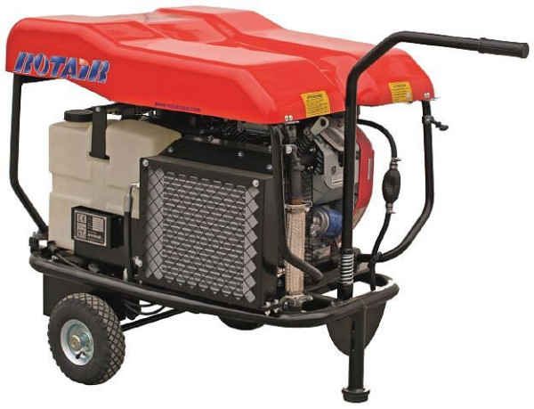 Compresseur mobile de chantier ELMAG, ROTAIR VRK 200 - 15 bar, 10317