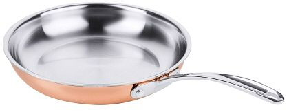 Poêle flambée Contacto, 24 cm en cuivre en matériau multicouche, 8773/240