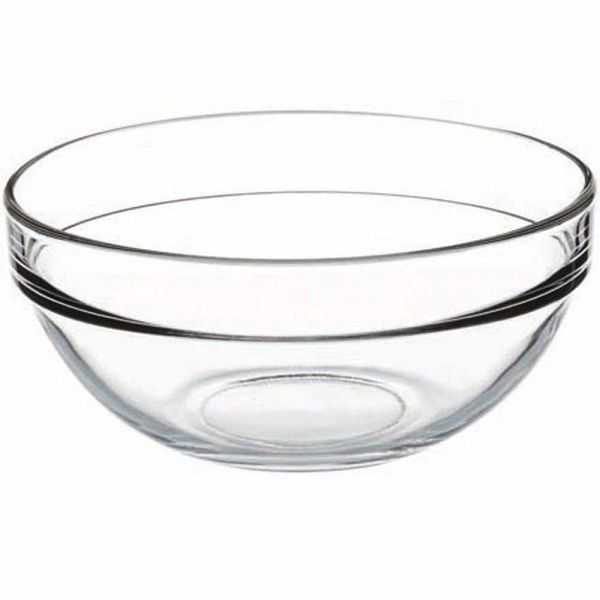 Bol en verre Pasabahce, Ø 140 mm, hauteur 63 mm, 0,55 litre, UE : 6 pièces, KG2302140