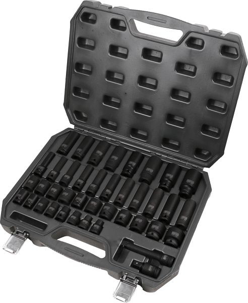 KS Tools Jeu de douilles à chocs hexagonales 1/2", 40 pièces, 515.0065