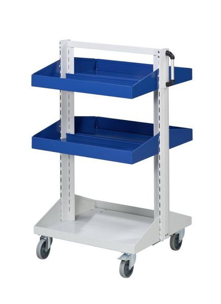 Baignoires de base ANKE; 800 x 720 x 1350 mm; RAL 7035/5010; avec 4 x bac 350 mm (2 x par côté), 962.023