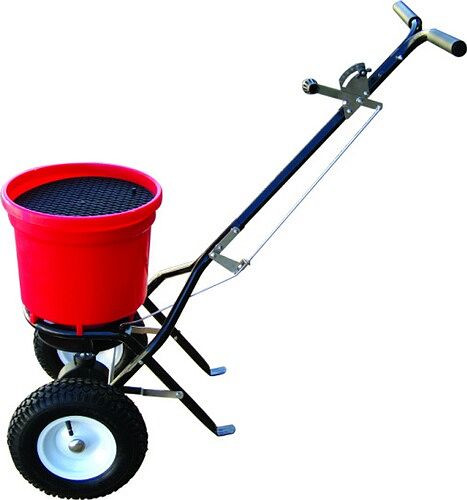 Wagon dessableur MMXX Profi, 25 L avec roues pneumatiques, conteneur rond, 55034