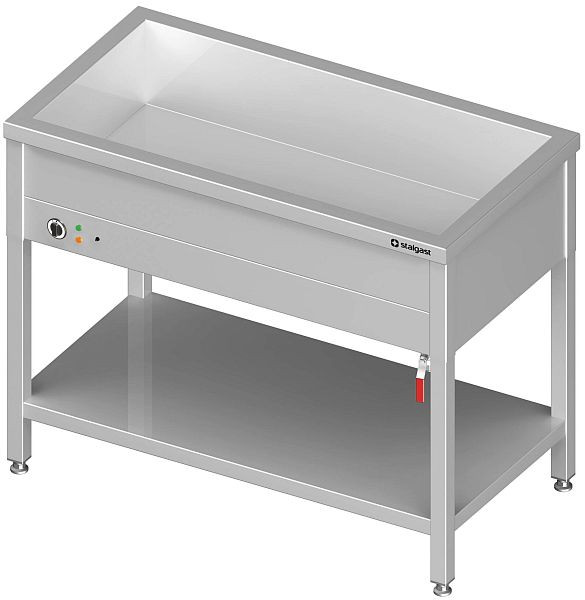 Meuble bain-marie Stalgast avec vasque pour 3x GN1/1085x600x850 mm, VBM11602
