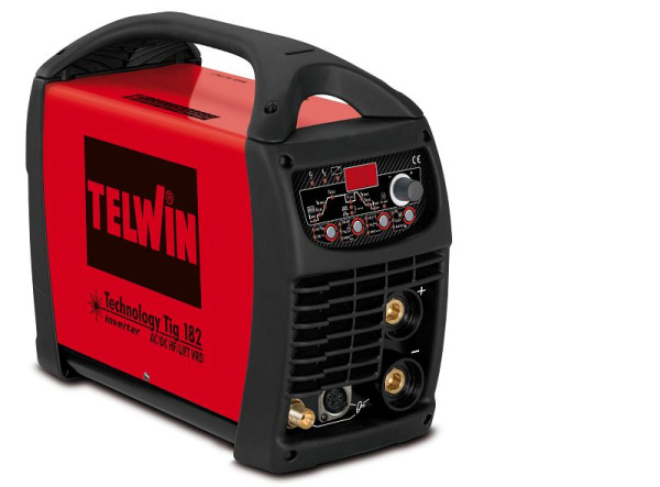Poste à souder à onduleur contrôlé par microprocesseur Telwin TECHNOLOGIE TIG 182 AC/DC-HF/LIFT 230V, 816024