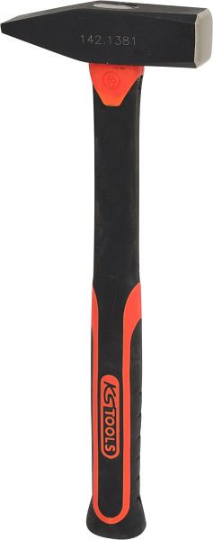 Marteau de mécanicien KS Tools avec manche en fibre de verre, 800g, 142.1381