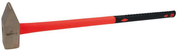KS Tools Marteau BRONZEplus 3000 g, avec manche en fibre de verre, 963.2040