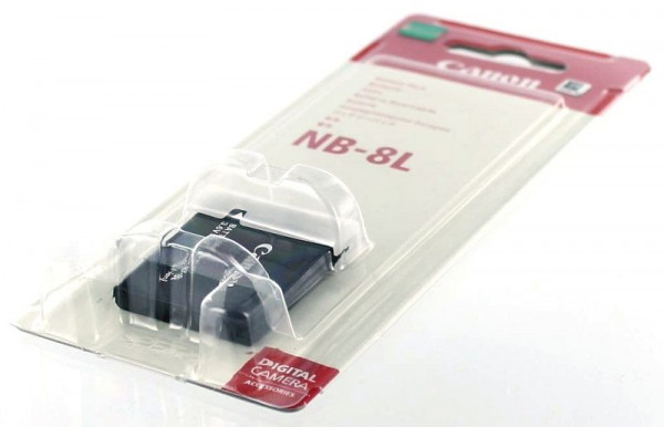 Batterie d'origine AGI pour CANON NB-8L, 80038