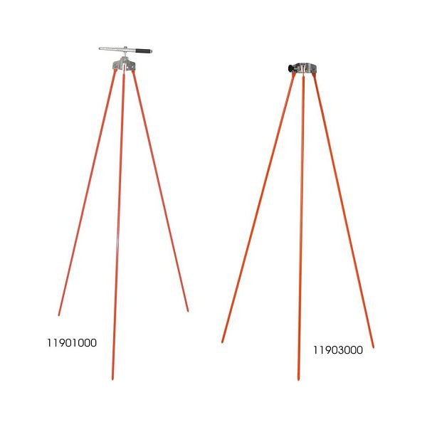 NESTLE Mini range pole tripode, version légère avec support de serrage, 27cm, 11900000