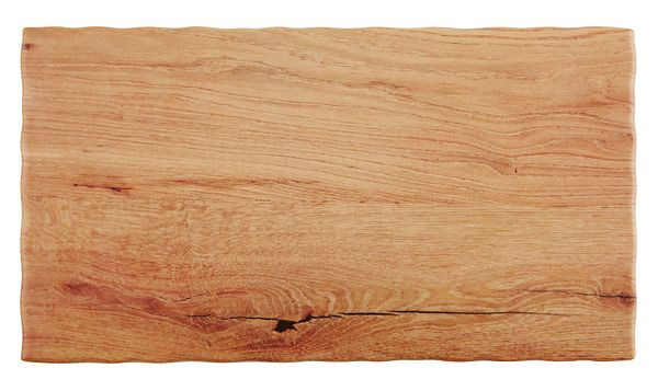 Plateau APS GN 1/3 -OAK LIGHT-, 32,5 x 17,6 cm, hauteur : 1,5 cm, mélamine, aspect bois (chêne), avec pieds antidérapants, 84207