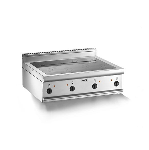 Table de cuisson vitrocéramique Saro modèle E7/CVE4BB, 423-1401