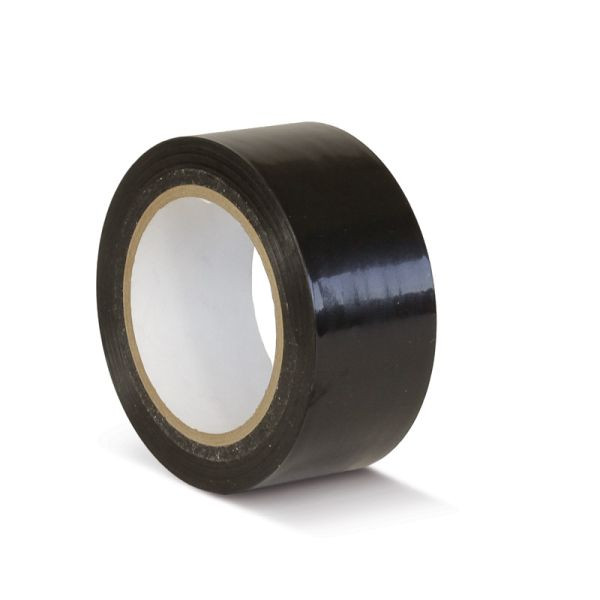 Ruban de marquage au sol Mehlhose standard noir 50mmx33m, KMSS05033
