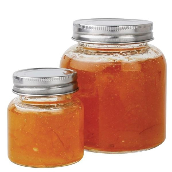 Vogue Weck Jar avec bouchon à vis 330ml (6 pièces), CP082
