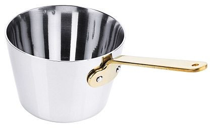 Contacto Mini casserole 8,5 cm avec poignée en laiton, 3395/090