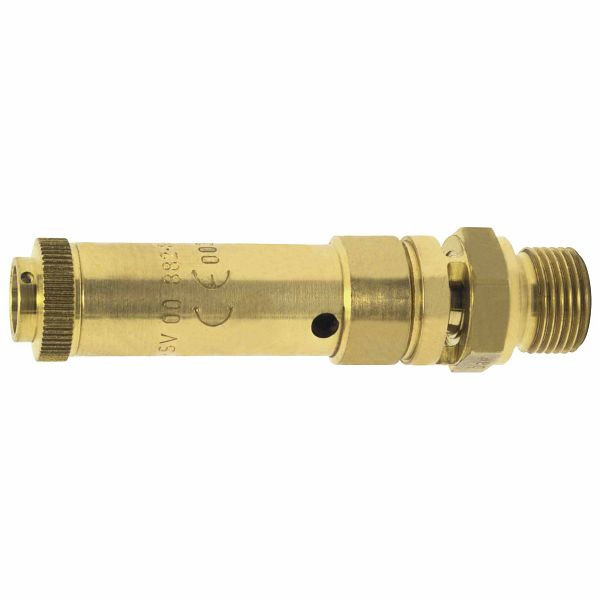 Soupape de sécurité ELMAG 16 bar, AG 1/4', DN 6, laiton, 11958
