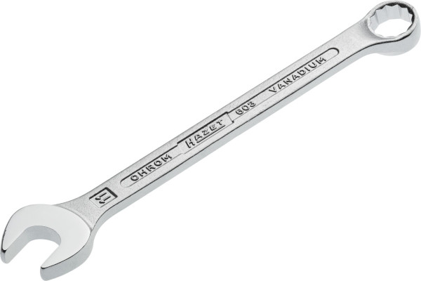 Clé mixte Hazet, profil extérieur à double hexagone, 11 mm, 603-11