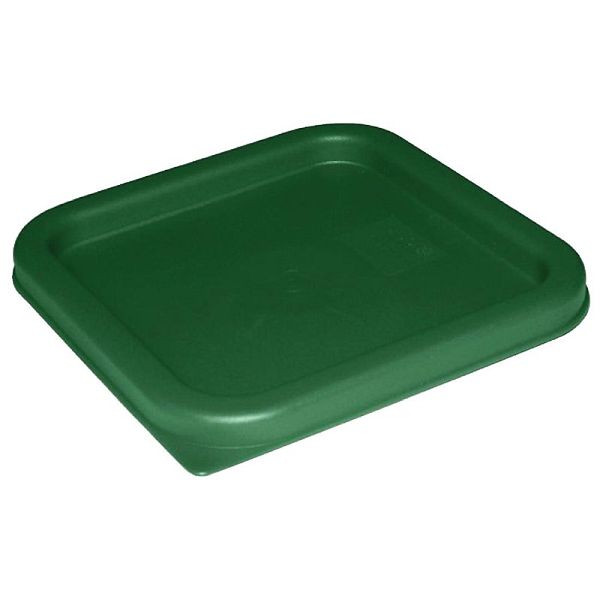 Couvercle Hygiplas carré pour bacs de stockage 10 et 15L vert, CF048