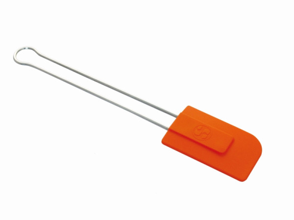 Schneider grattoir à manche en silicone moyen orange, 285 mm de long, avec manche en acier inoxydable, 200926