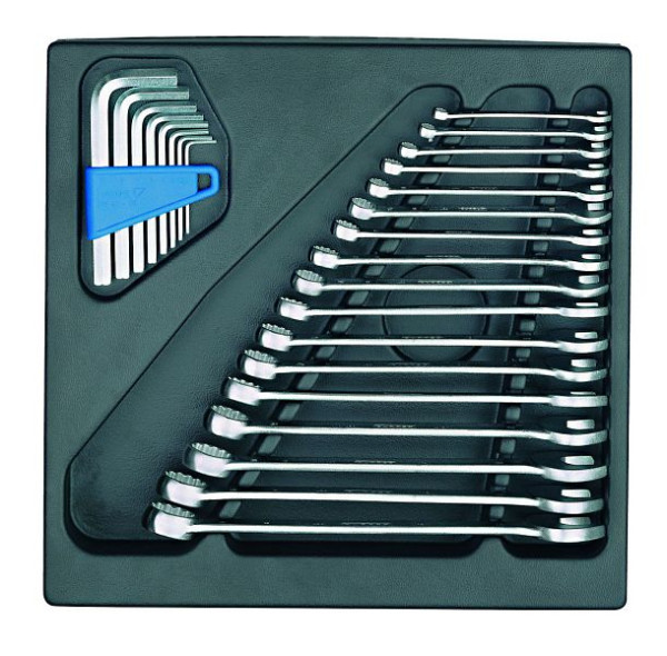 Module d'outils GEDORE, jeu de clés mixtes, 6612520